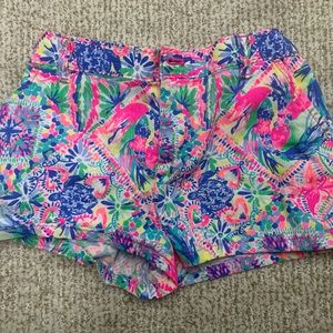 Lilly Pulitzer EUC 14 kids shorts